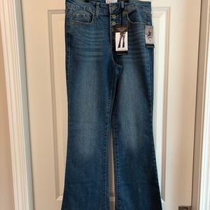 Flare jeans mid/high-rise NWT